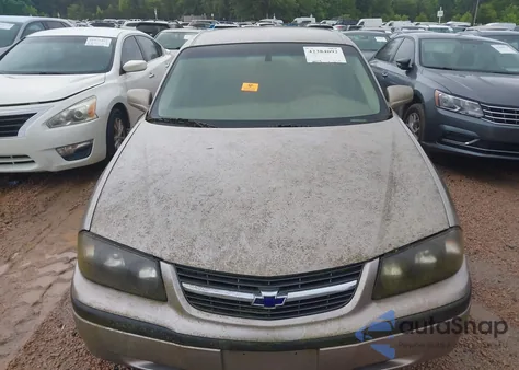 2002 Chevrolet Impala из США, поврежденный, VIN 2G1WF52E129147766